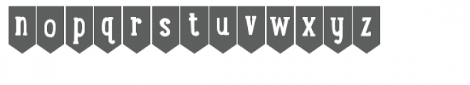 lw bunting font Font LOWERCASE