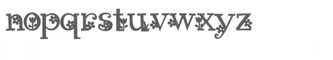 lw easter font Font LOWERCASE