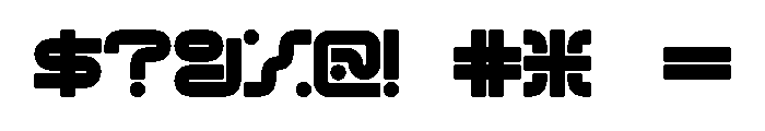 LXII Extrabold Instance Font OTHER CHARS