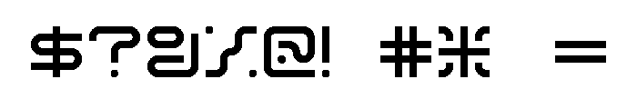 LXII Medium Instance Font OTHER CHARS