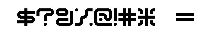 LXII Semibold Font OTHER CHARS
