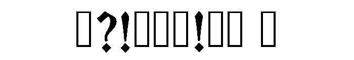 Lycae Regular Font OTHER CHARS