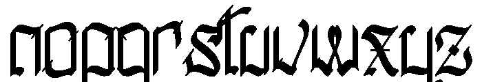 Lycolips Font LOWERCASE