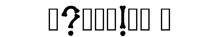Lycus Regular Font OTHER CHARS