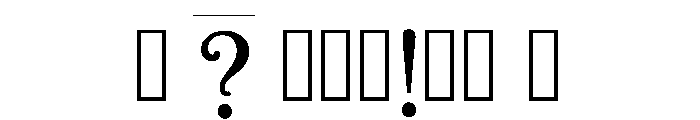 Lygae Regular Font OTHER CHARS