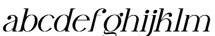 Lyodia Lover Italic FONT