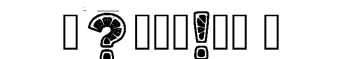 Lyons Regular Font OTHER CHARS