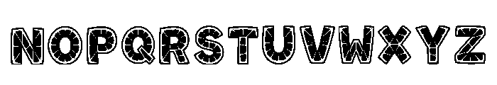 Lyons Regular Font UPPERCASE
