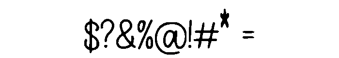 Lyricora Font OTHER CHARS