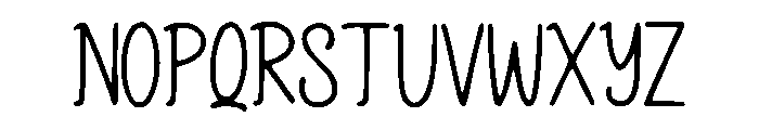 Lyricora Font UPPERCASE