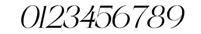 Lysoule Italic Font OTHER CHARS