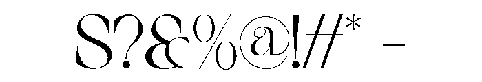 Lysoule Regular Font OTHER CHARS