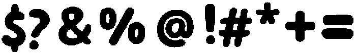 LYM Bold Regular otf (700) Font OTHER CHARS
