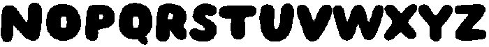 LYM Bold Regular otf (700) Font UPPERCASE