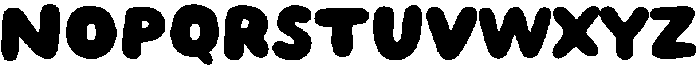 LYM Bold Regular otf (700) Font LOWERCASE