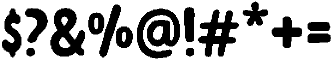 LYM Drop Pushed Regular otf (400) Font OTHER CHARS