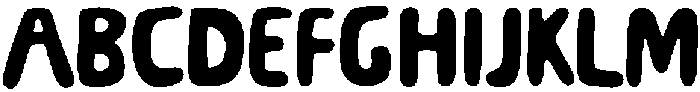 LYM Drop Pushed Regular otf (400) Font
