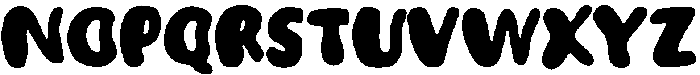 LYM Left Pushed Regular otf (400) Font LOWERCASE