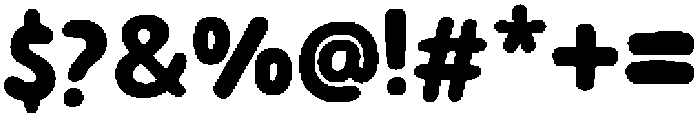 LYM Right Pushed Regular otf (400) Font OTHER CHARS
