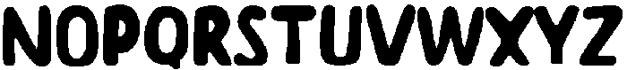 LYM Rise Pushed Regular otf (400) Font UPPERCASE