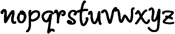 LycheeTea-Regular otf (400) Font LOWERCASE