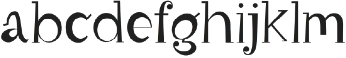 Lyocalm Regular otf (400) Font LOWERCASE