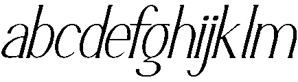 Lyrvand Italic otf (400) FONT