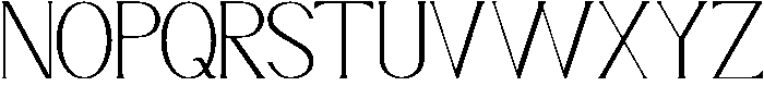 Lyrvand otf (400) Font UPPERCASE