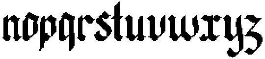 Lyveros Regular otf (400) Font LOWERCASE