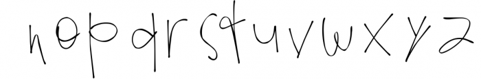 Lynchburg - Messy Handwritten Font Font LOWERCASE
