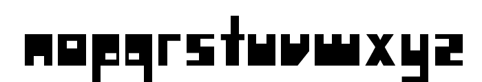 Lyrian-CondensedRegular Font LOWERCASE