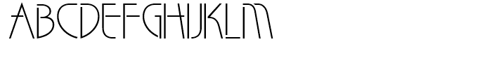 Lyric Stencil NF Regular Font UPPERCASE