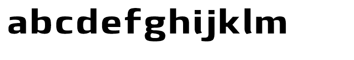 Lytiga Extended Black Font LOWERCASE