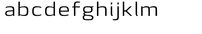 Lytiga Extended Font LOWERCASE