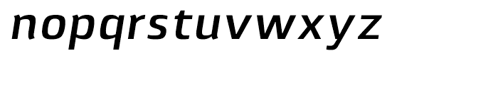 Lytiga SemiBold Italic Font LOWERCASE