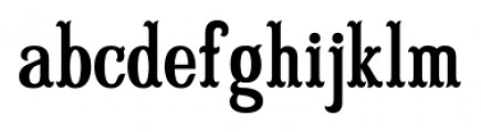 Lynchburg Regular Font LOWERCASE