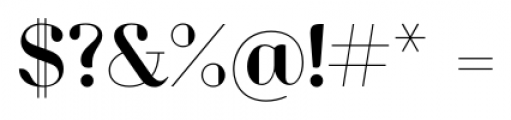 Lynx Serif Regular Font OTHER CHARS