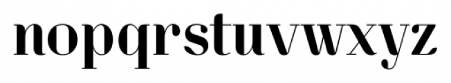 Lynx Serif Regular Font LOWERCASE