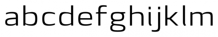 Lytiga Pro Extended Regular Font LOWERCASE