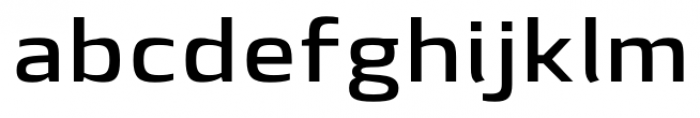 Lytiga Pro Extended Semi Bold Font LOWERCASE