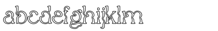 Lydia Humber Outline FONT