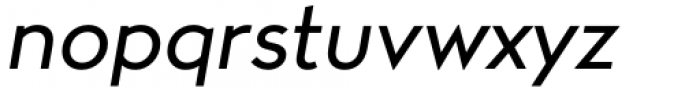 Lydia Sans Regular Italic Font LOWERCASE
