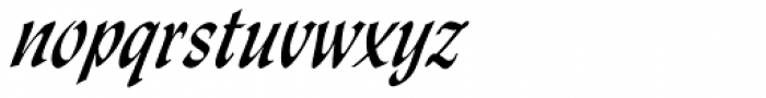 Lydian Cursive Font LOWERCASE