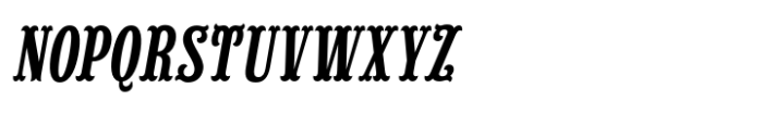 Lynchburg Italic Font UPPERCASE