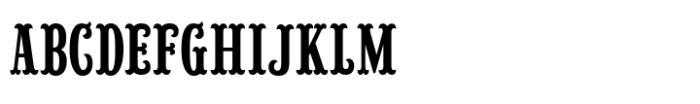 Lynchburg SC Regular Font UPPERCASE