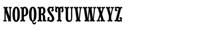 Lynchburg SC Regular Font UPPERCASE