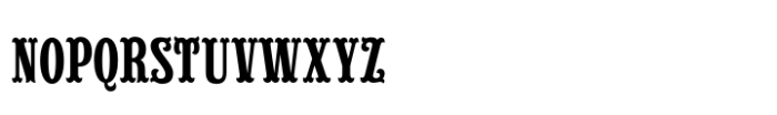 Lynchburg SC Regular Font LOWERCASE
