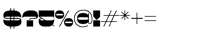 Lyner Extra Bold Font OTHER CHARS