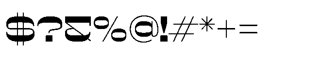 Lyner Medium Font OTHER CHARS