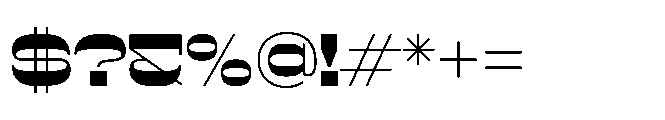 Lyner Semi Bold Font OTHER CHARS